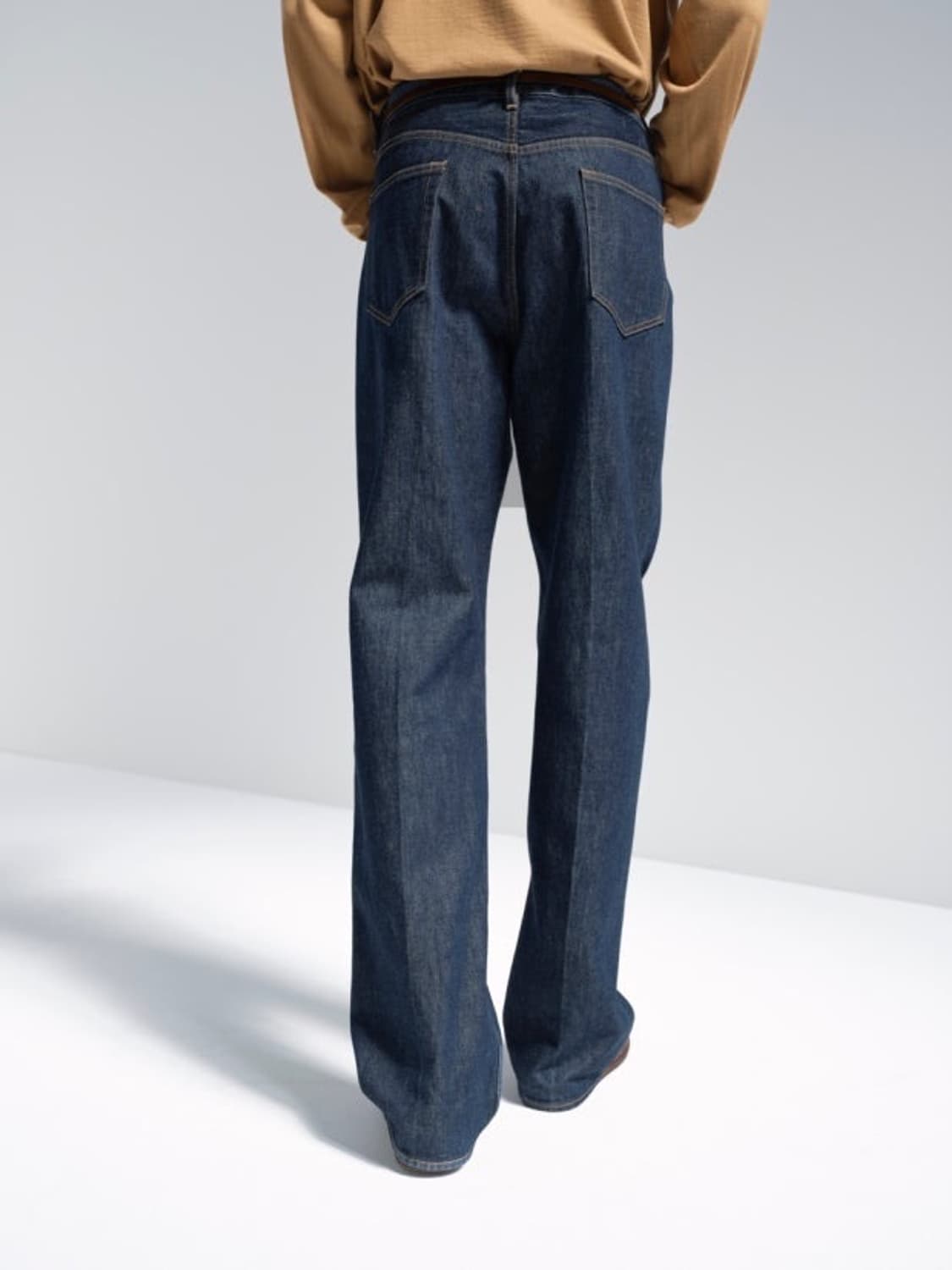 (새상품)오라리 하드트위스트 5p 데님 인디고 32 상품이미지5