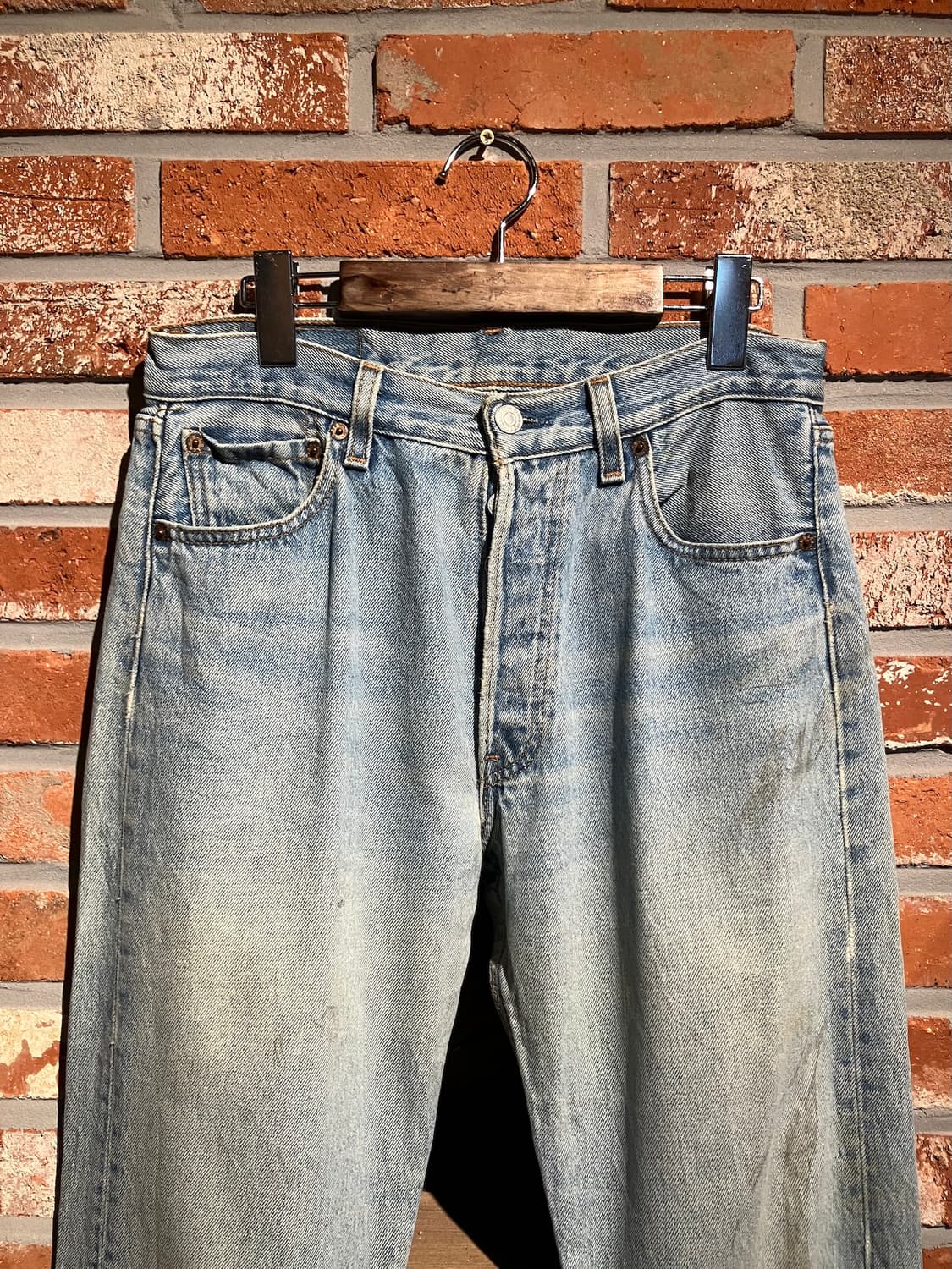 90s USA 빈티지 리바이스 501 데님 팬츠 상품이미지3