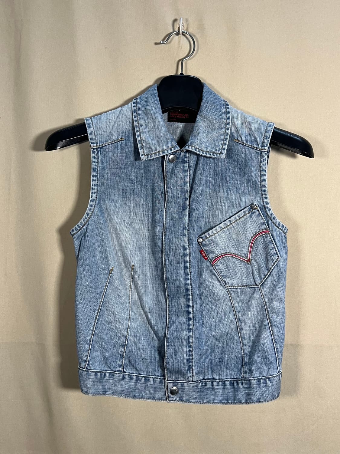 리바이스 엔지니어드 데님 조끼 자켓 처분  상품이미지1