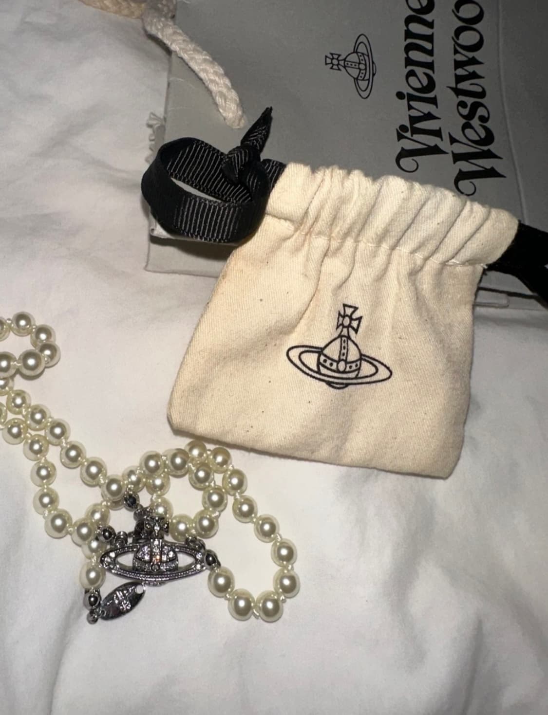 비비안웨스트우드 진주 목걸이 상품이미지2