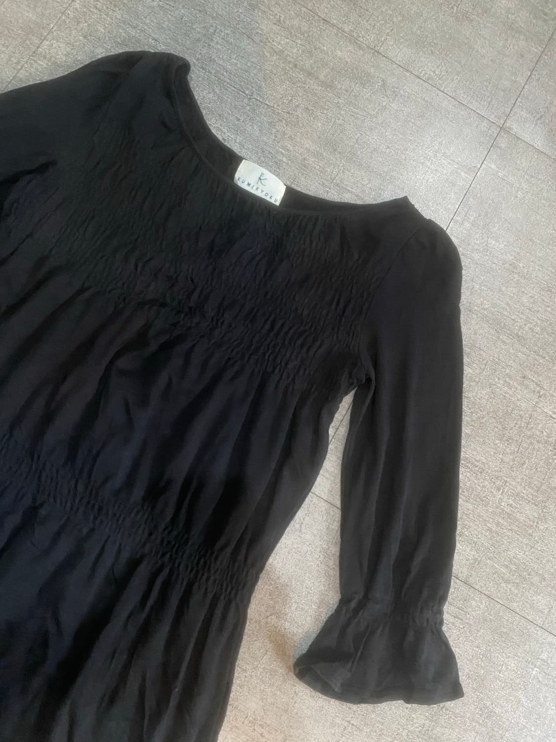 일본빈티지 Kumikyoku 하구미모리걸 달천깔페어리 곱창셔링원피스 상품이미지2