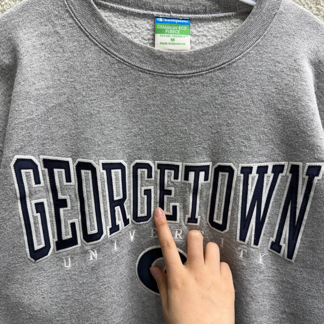 [M] 챔피온 그레이 스웻셔츠 상품이미지6