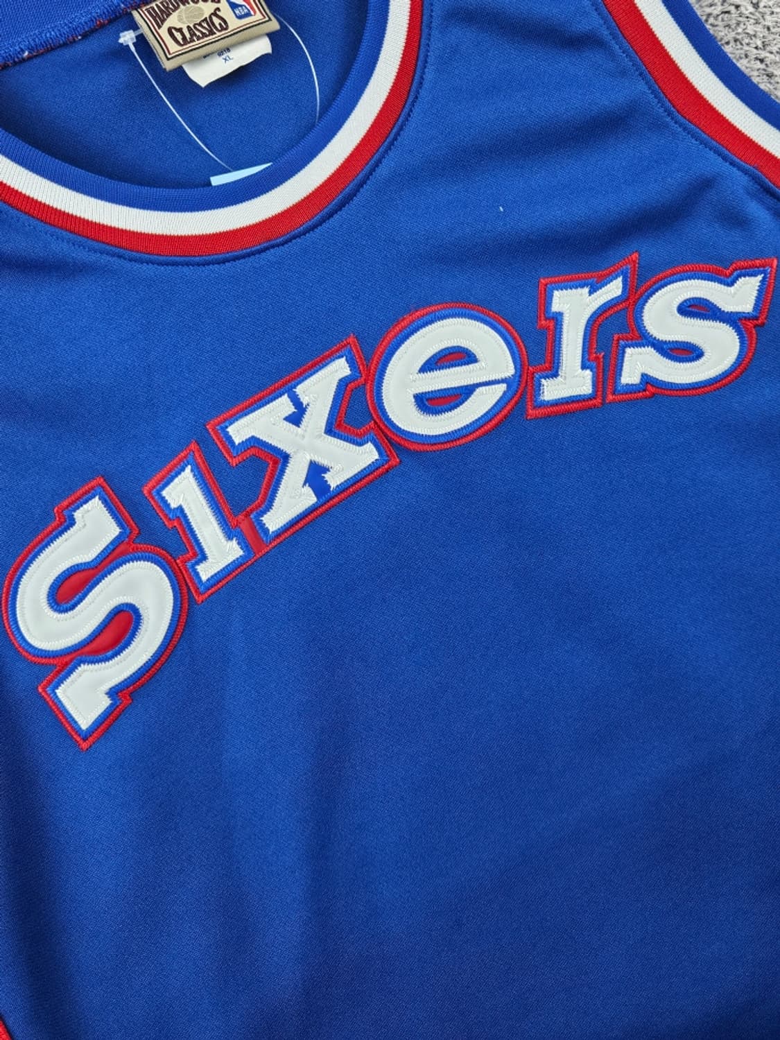 미첼앤네스 NBA 필라델피아 세븐티식서스 유니폼 (XL)/ 12268 상품이미지5