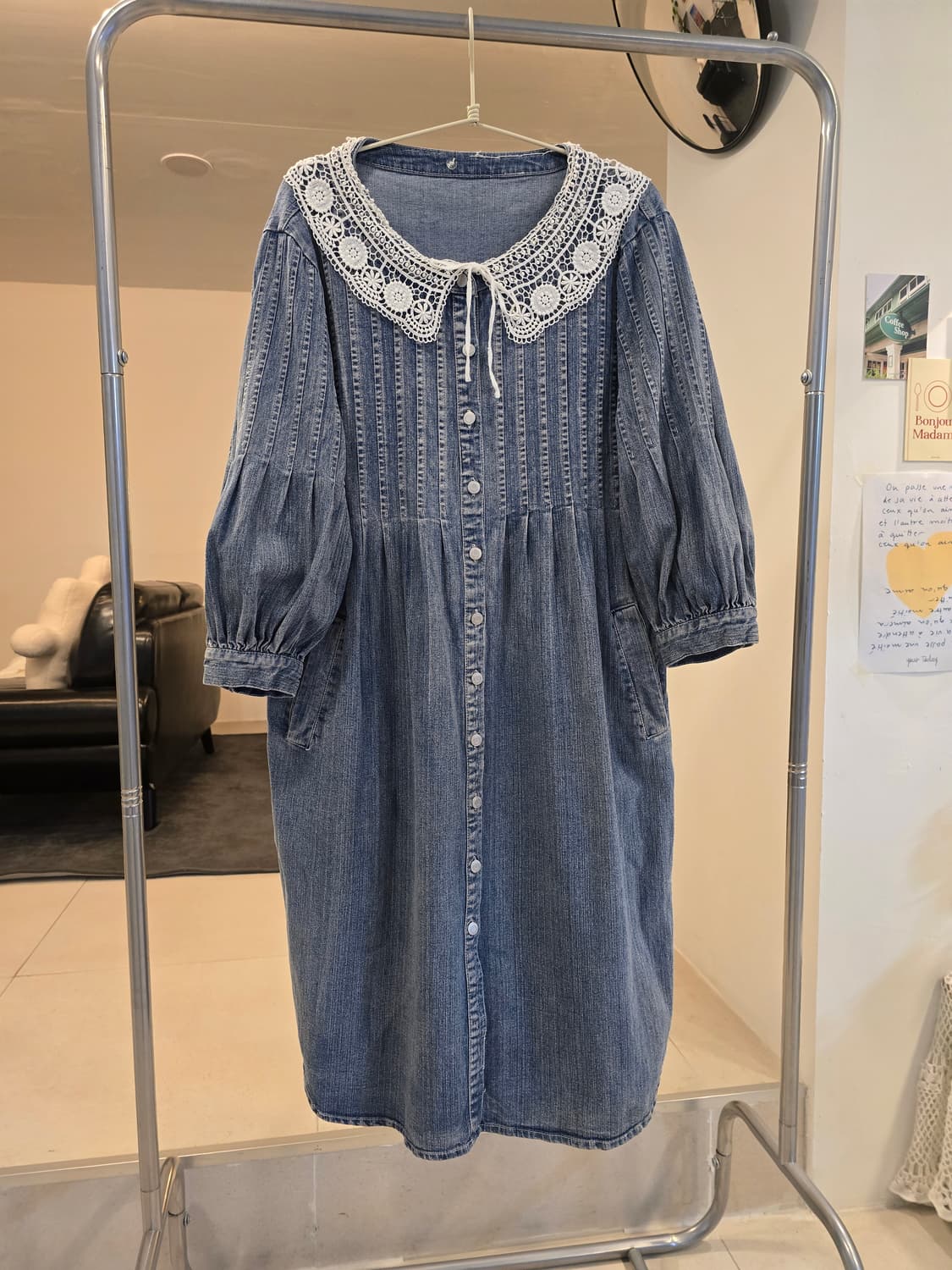 데님원피스 상품이미지7