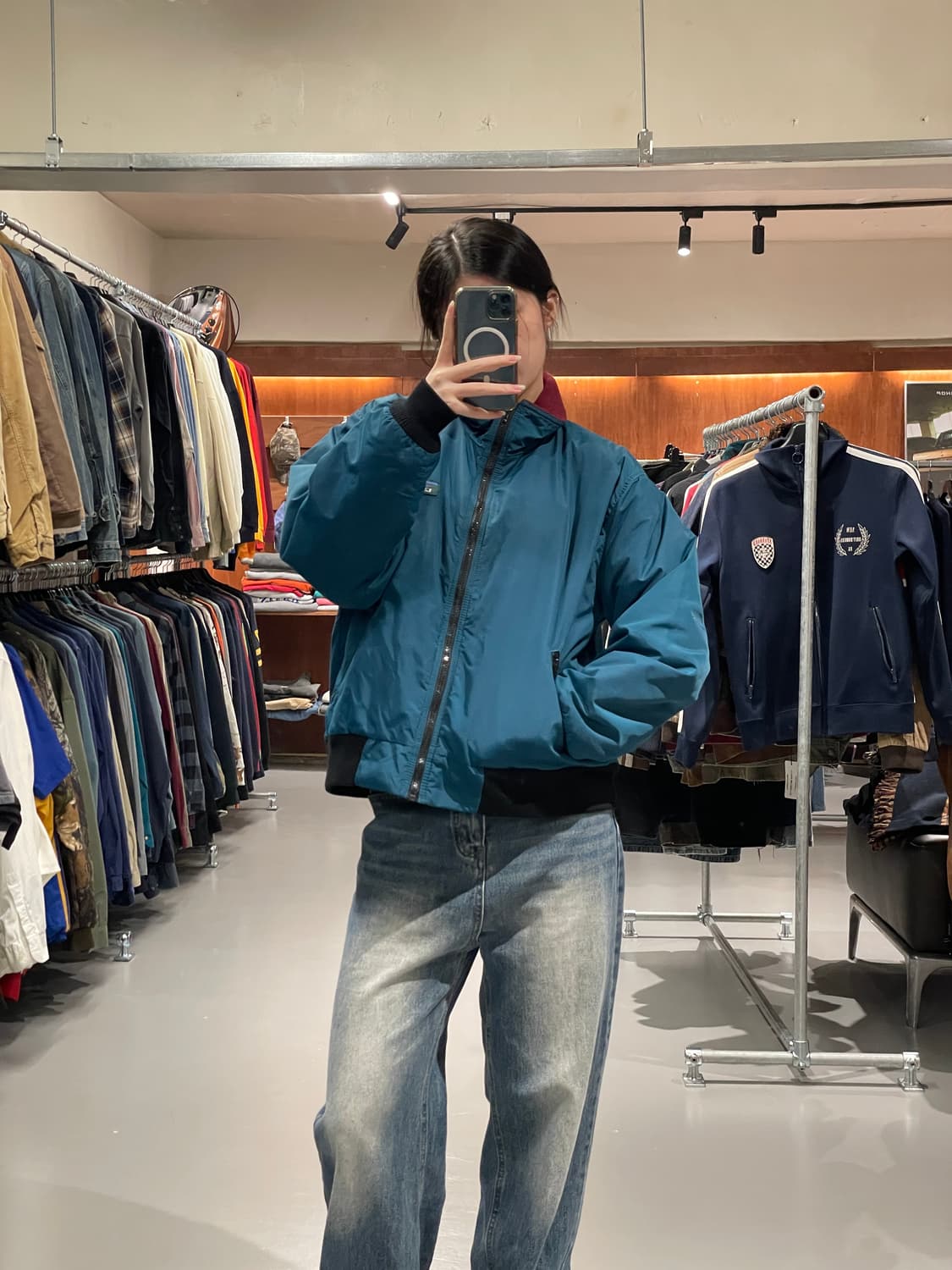 L.L Bean 플리스 점퍼 자켓   상품이미지1