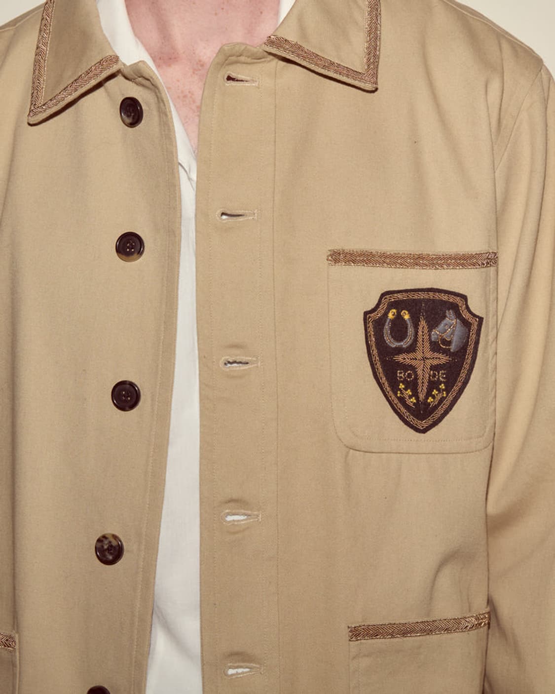 [M]보디 BODE Khaki Bullion 자켓 상품이미지2