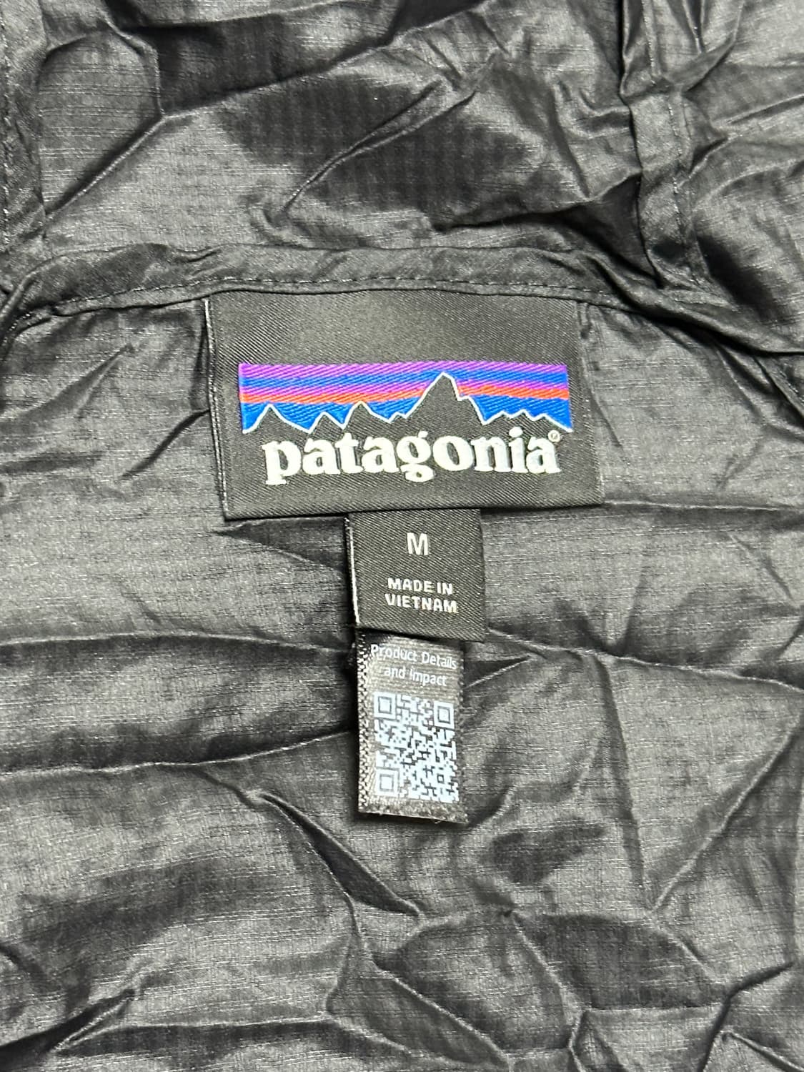 파타고니아 후디니 블랙 m 상품이미지2