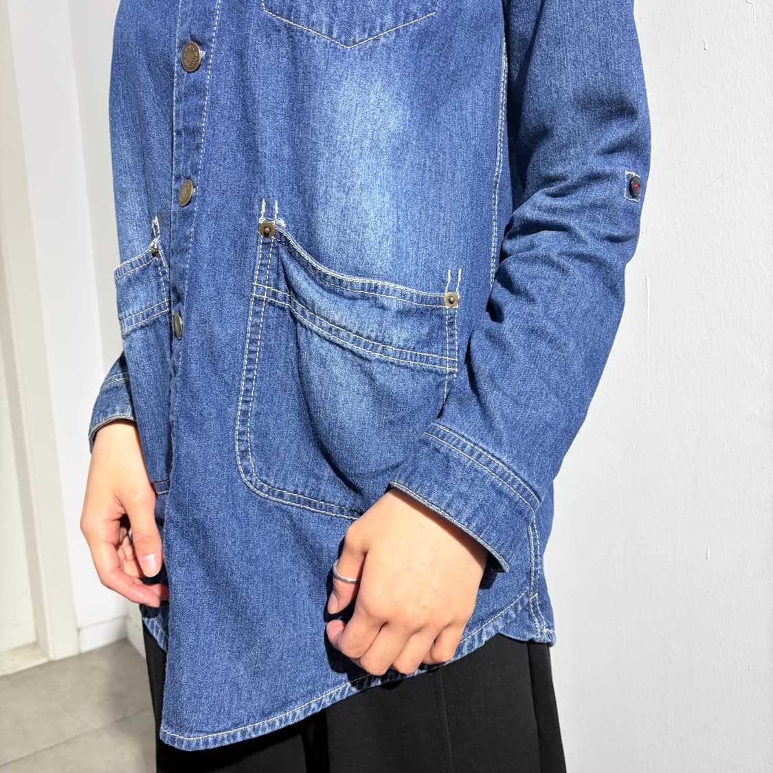 Sorridere y2k 데님자켓 상품이미지2