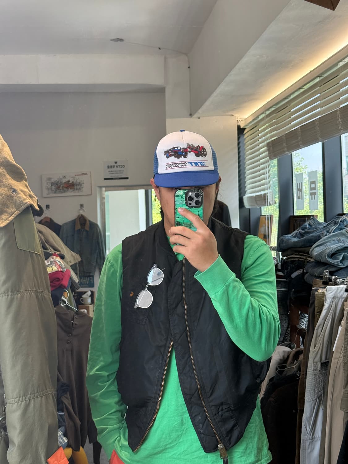 Kap.ll 80s TNT Championship 트러커캡 os 상품이미지5