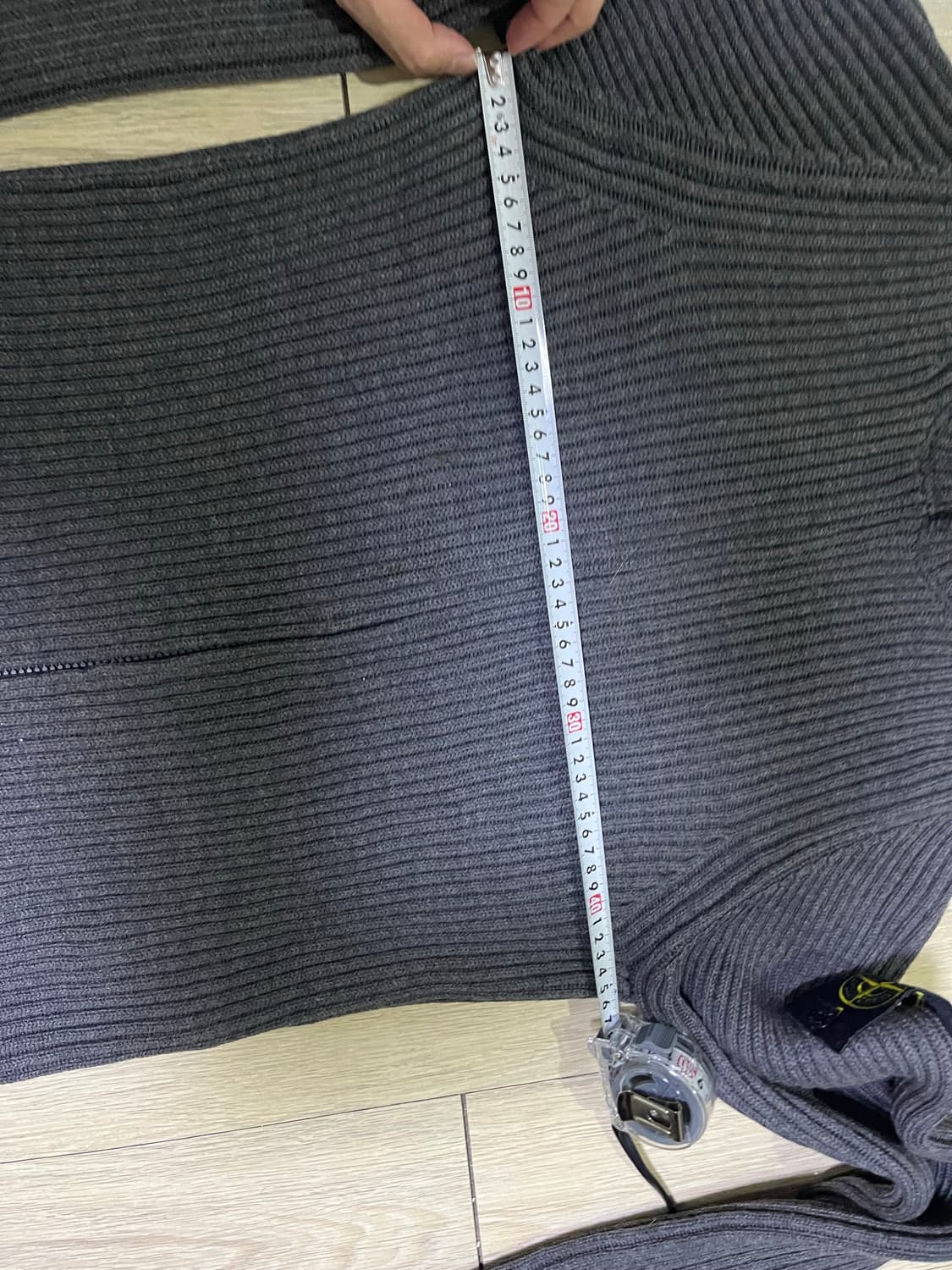 스톤아일랜드 골지 니트집업 s 상품이미지6