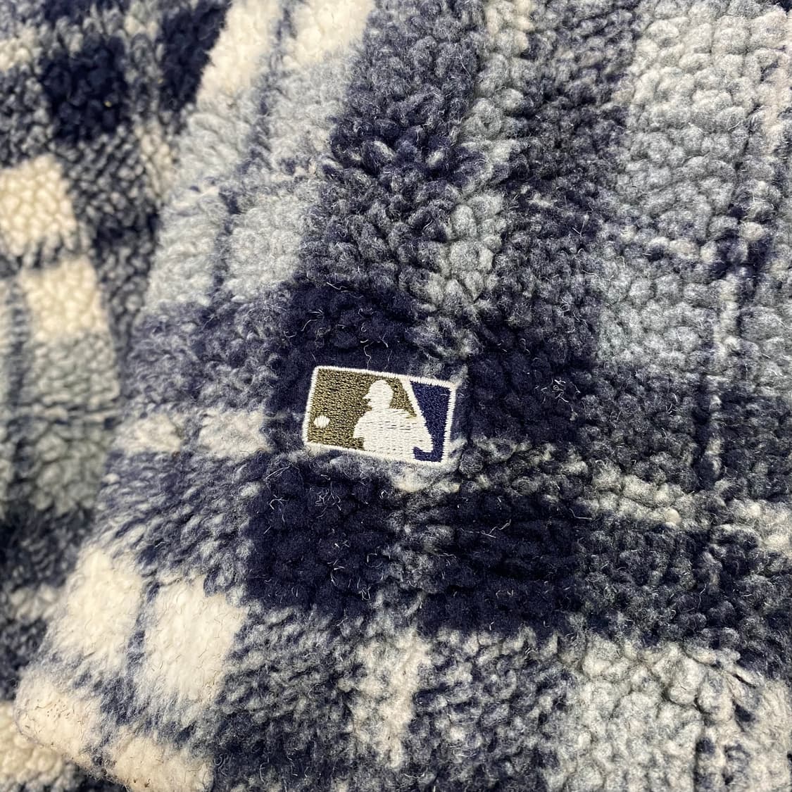 MLB 샌프란시스코 올드스쿨 누빔 후리스 후드집업 상품이미지5