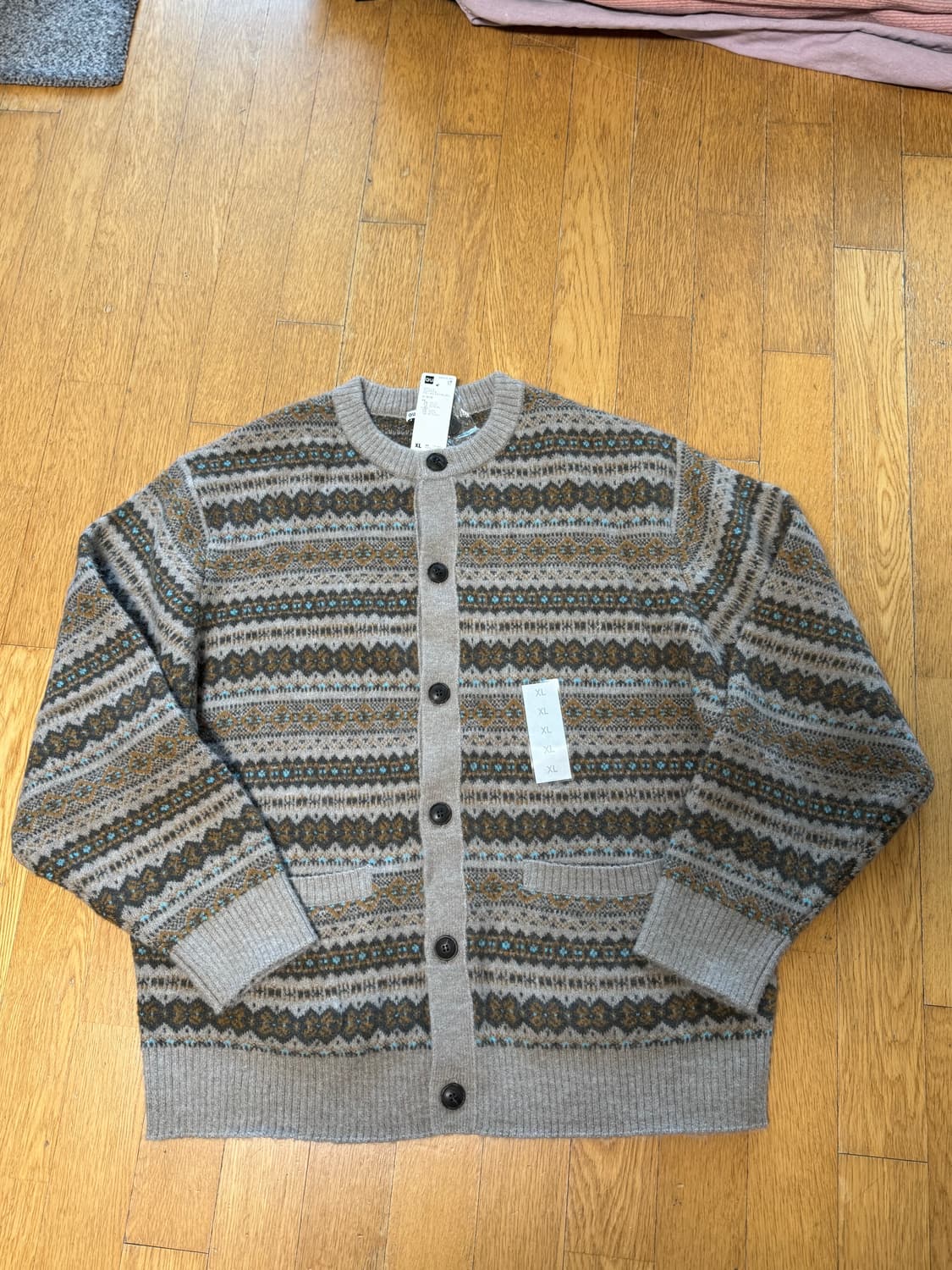 GU 페어아일 가디건 xl 상품이미지7