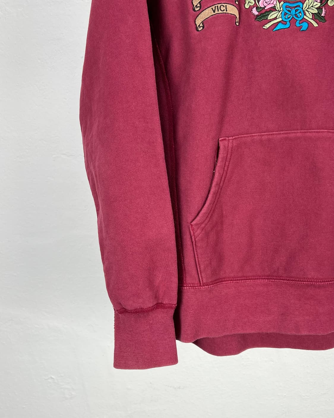 슈프림 16fw 크레스트 버건디 스웨트 후디 상품이미지4