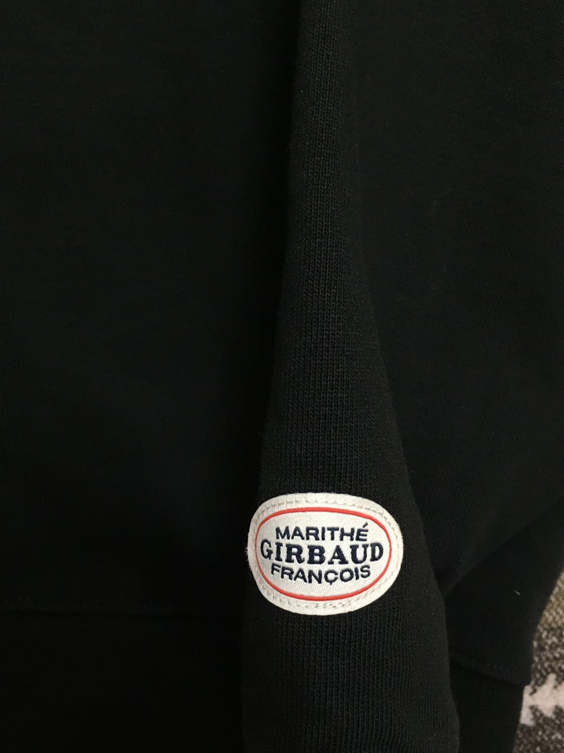 마리떼 프랑소와저버 기본 맨투맨 블랙 상품이미지8