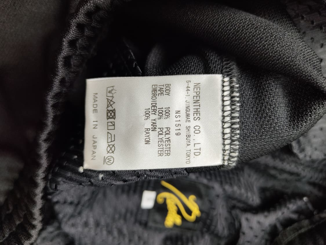 니들스 트랙팬츠 네로우핏 블랙/크림 s 상품이미지5