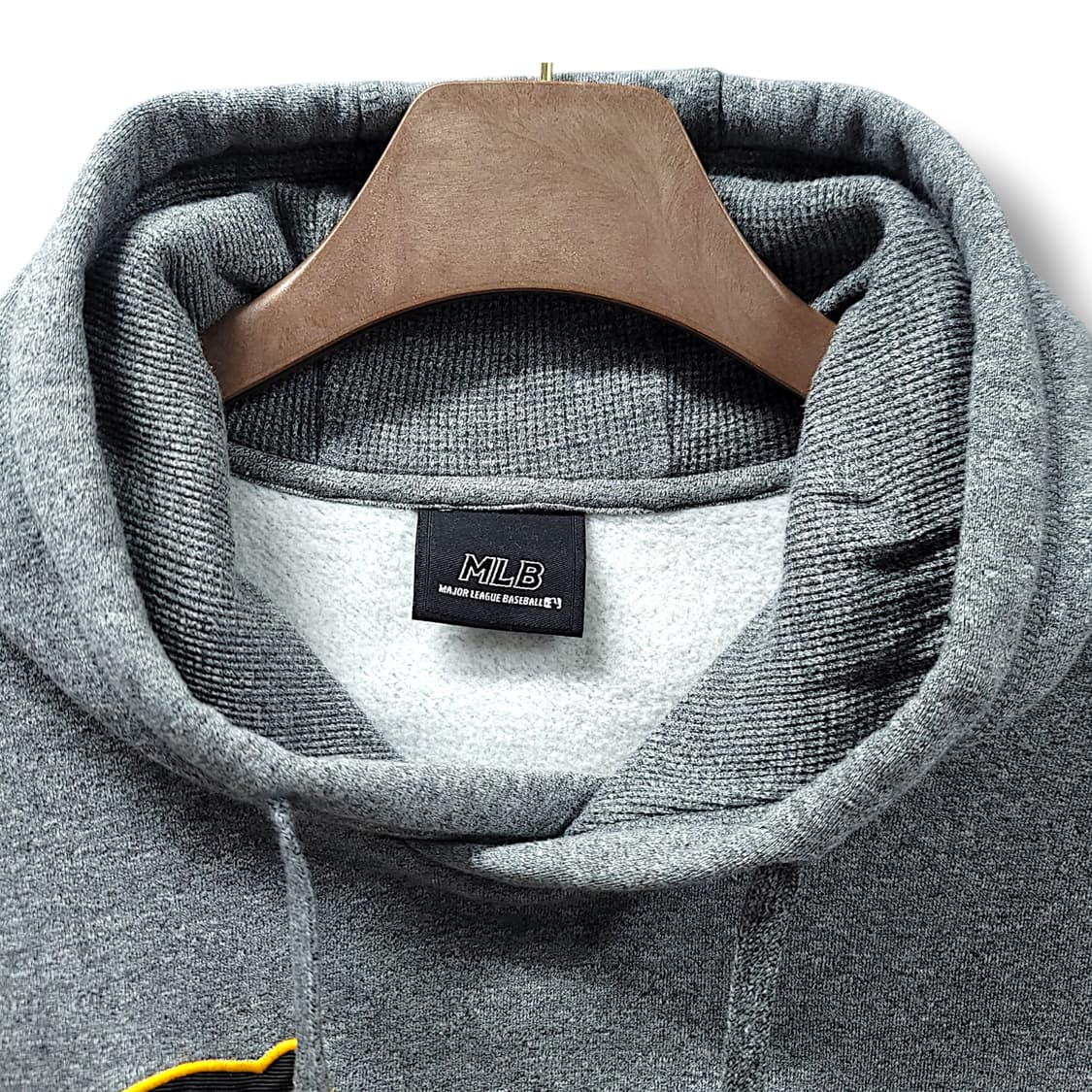 [105] MLB 그레이 피츠버그 파이리츠  기모 후드티셔츠 상품이미지8
