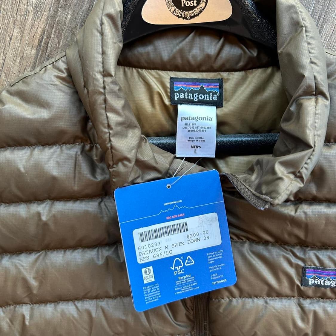 파타고니아 멘즈 경량패딩 상품이미지2