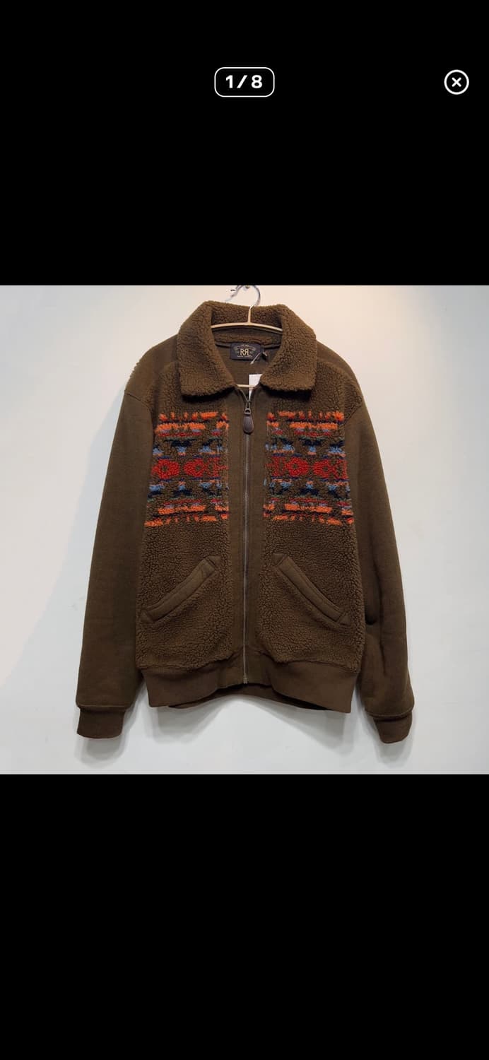 더블알엘 RRL Printed fleece jacket 상품이미지1