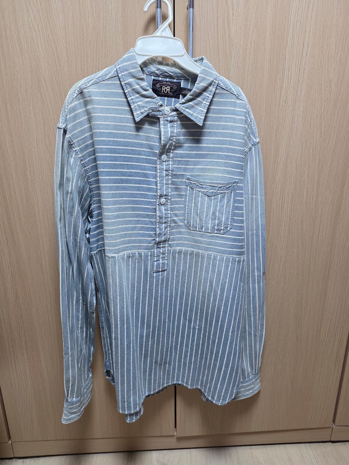 RRL 풀오버 데님 셔츠 상품이미지1