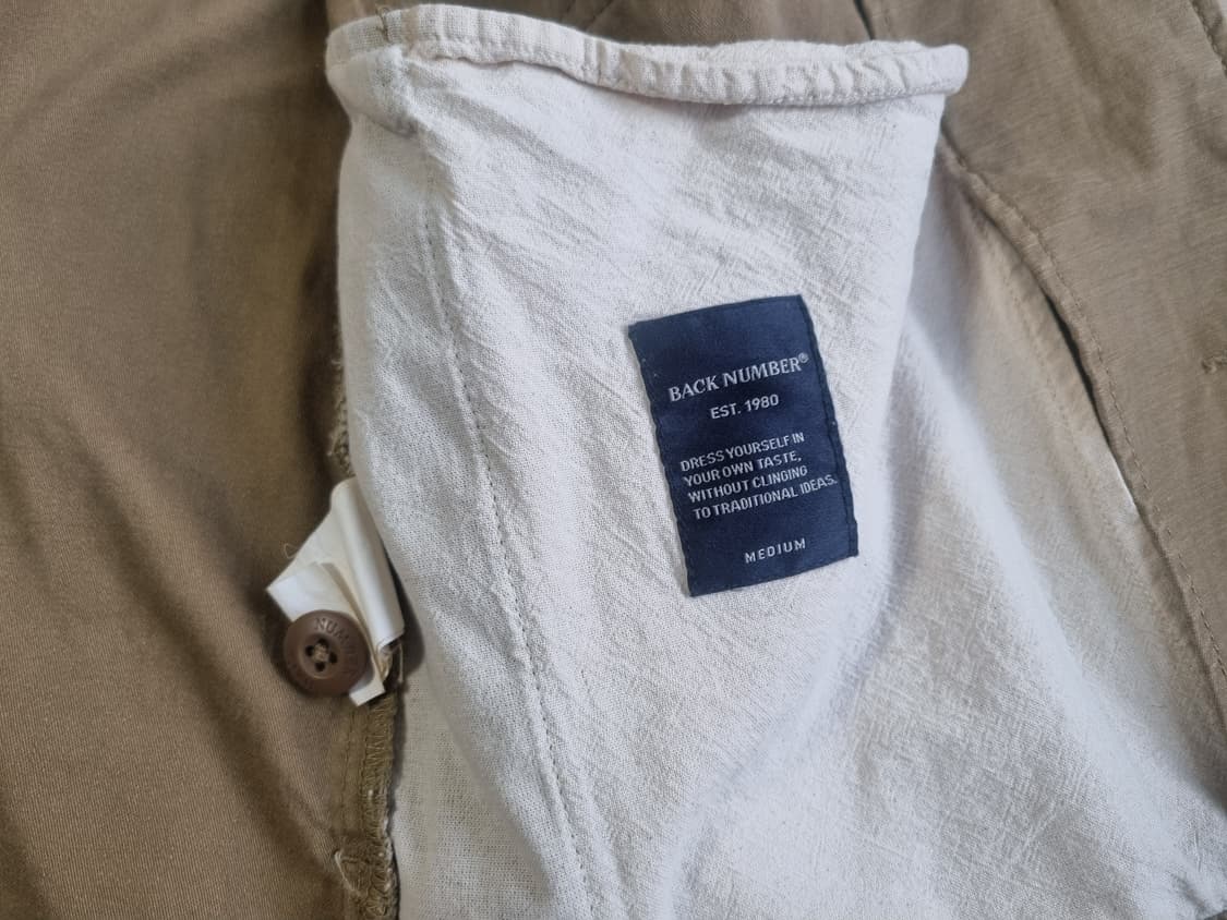 BACK NUMBER 백사틴 셔켓 상품이미지7