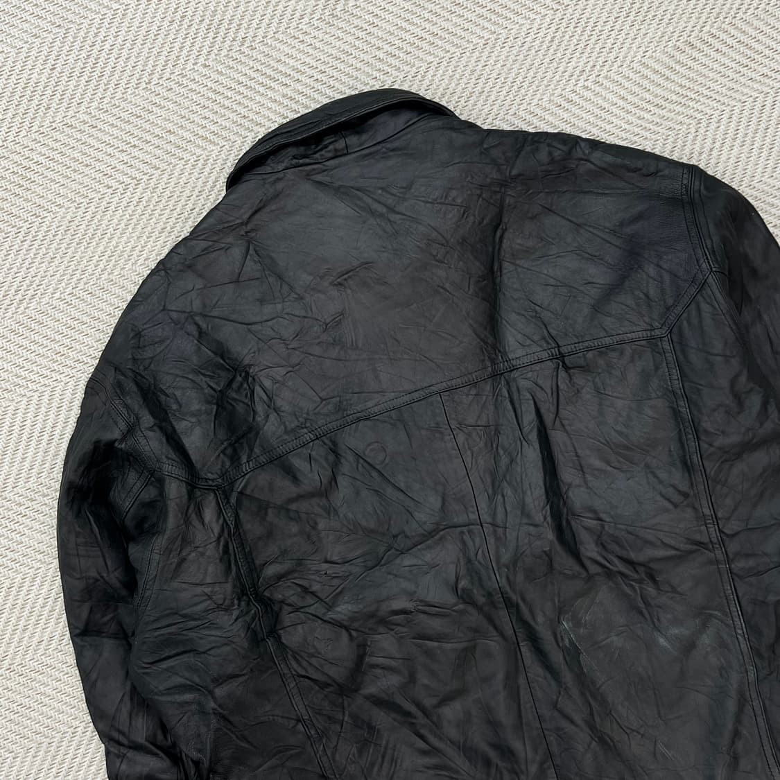 리얼레더 집업 자켓 r2833 상품이미지4