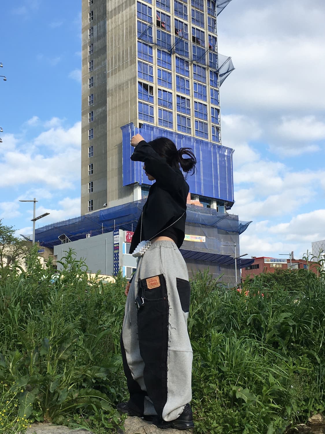 리메이크 리바이스 사이드 스웻  상품이미지1