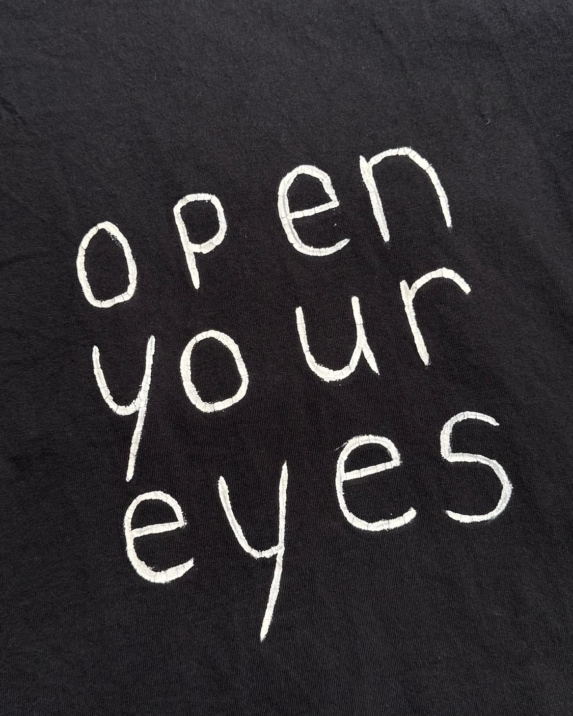 00‘s 헤인즈 오픈 유어 아이즈 그래픽 티셔츠 L (10/12) 상품이미지3