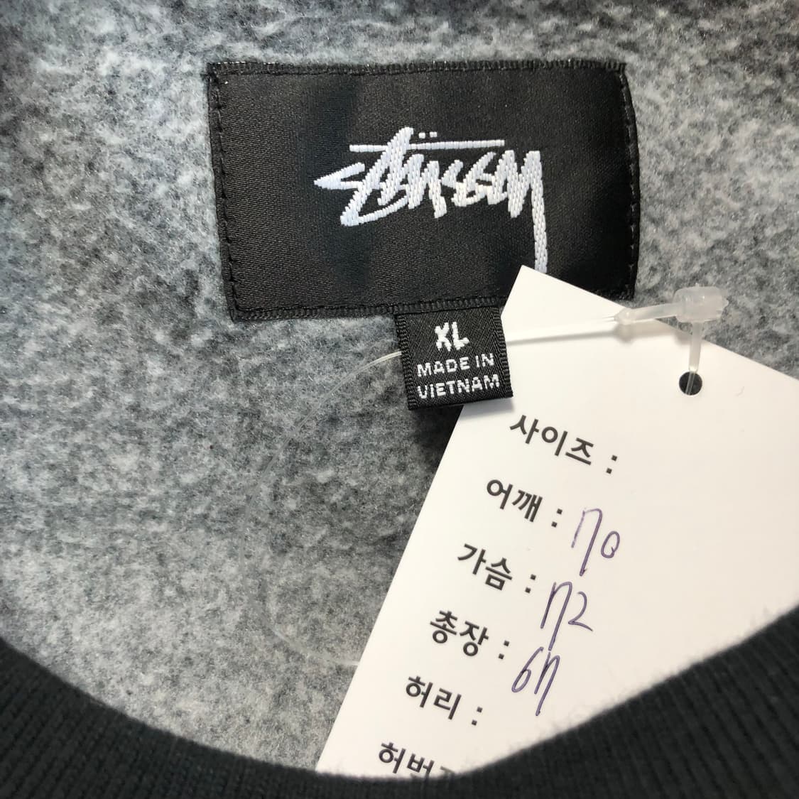 스투시 빅 크랙클 스포츠 맨투맨  상품이미지6