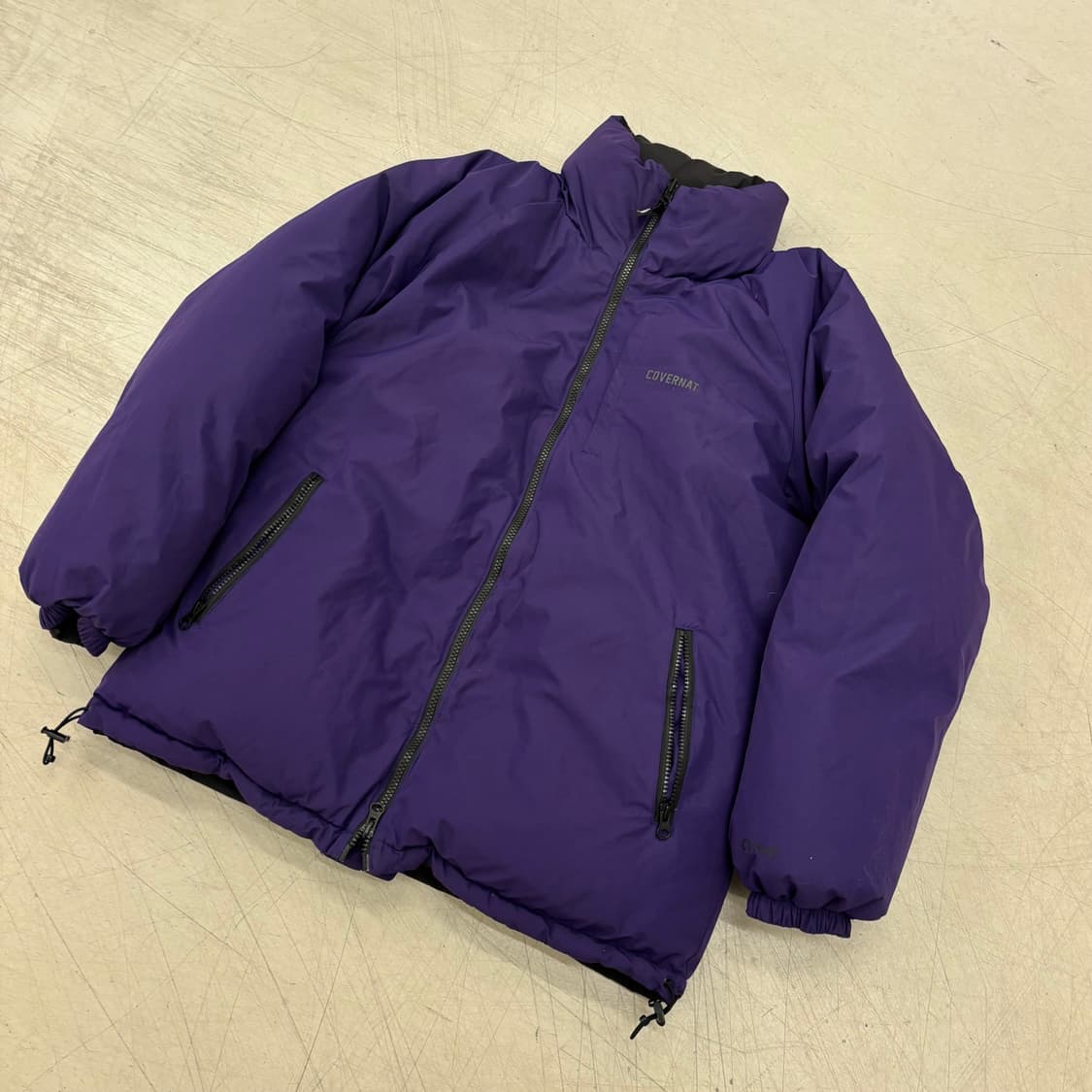 커버낫 리버시블 퍼플 푸퍼 패딩 상품이미지2