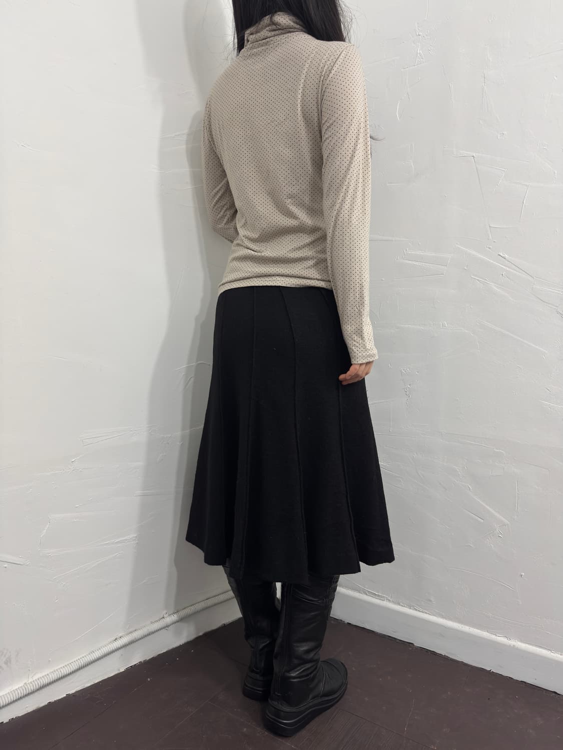 design wool skirt 상품이미지6