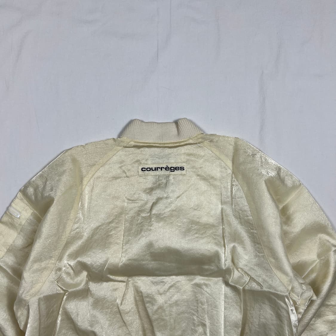 90‘s 꾸레주 courreges 블루종 자켓 상품이미지6