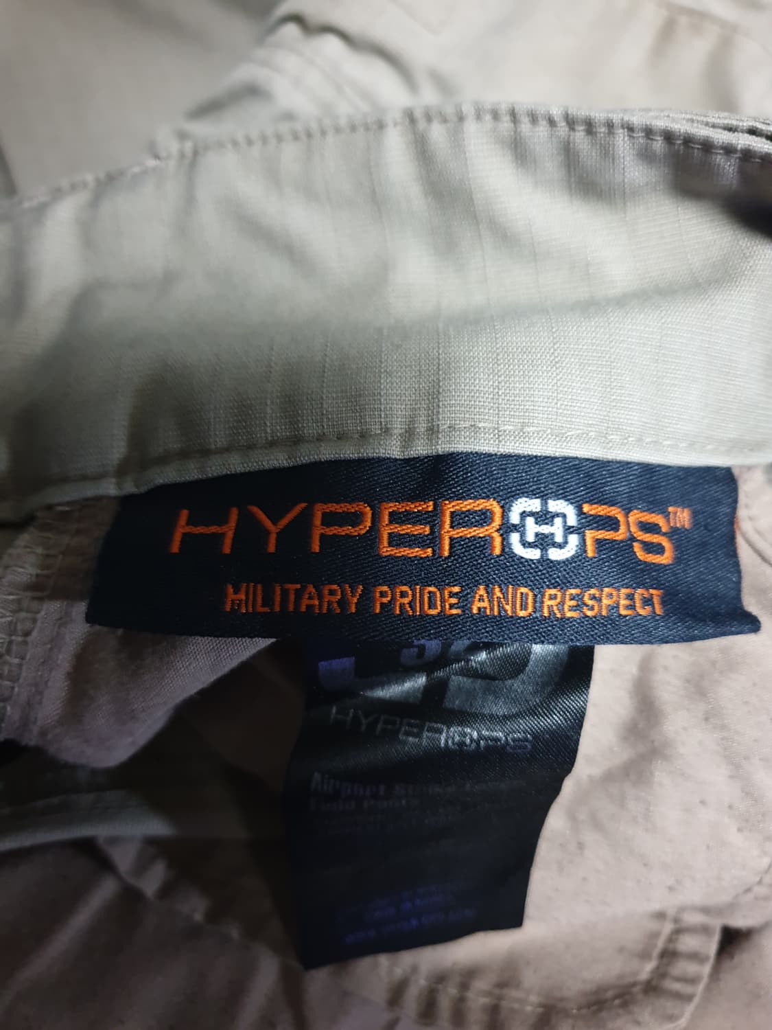 하이퍼옵스 택티컬 밀리터리 에어포트 스트라이크 필드 스판 팬츠 (32) 상품이미지5