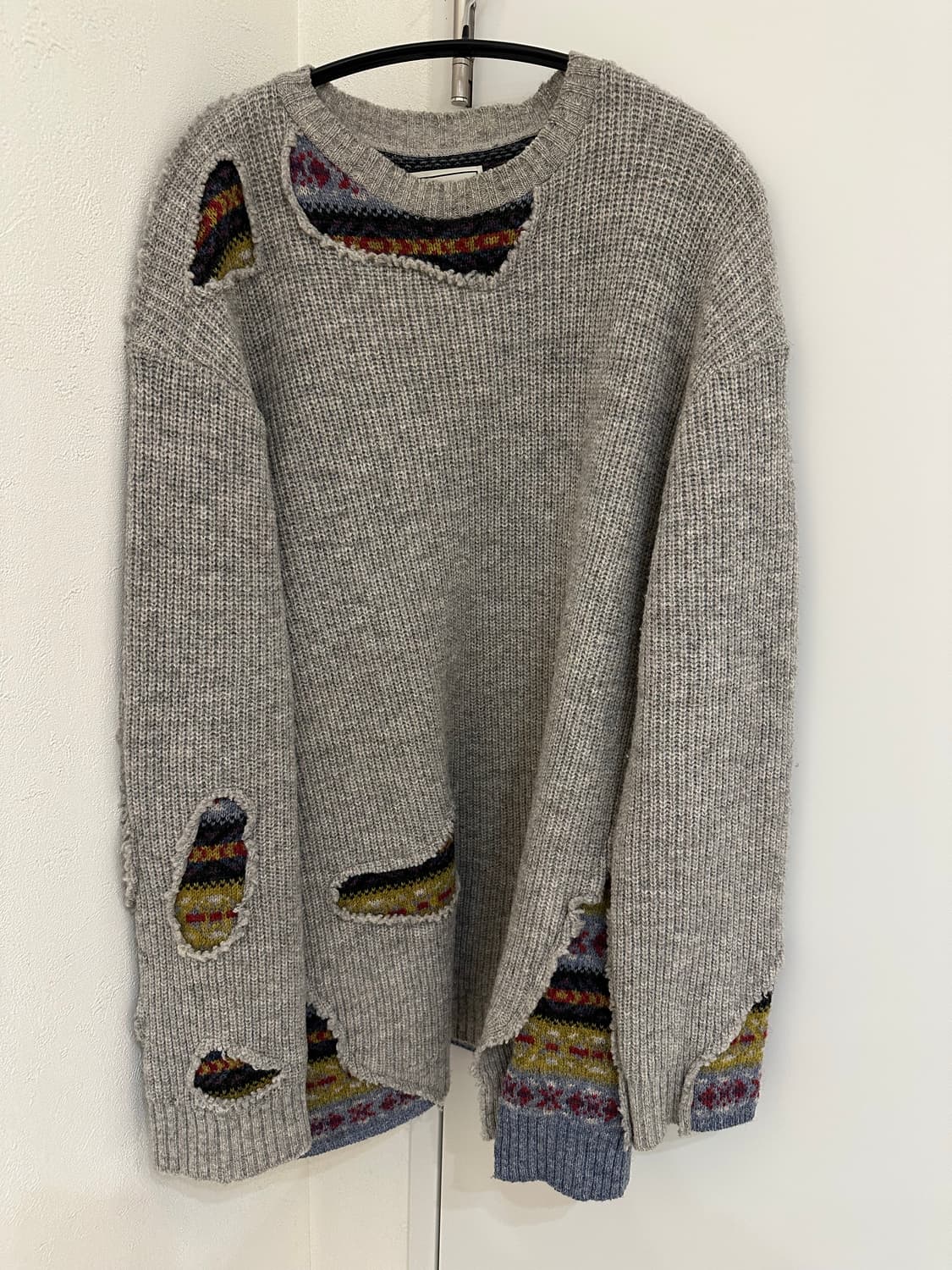 미하라 야스히로 디스트로이드 니트  상품이미지1