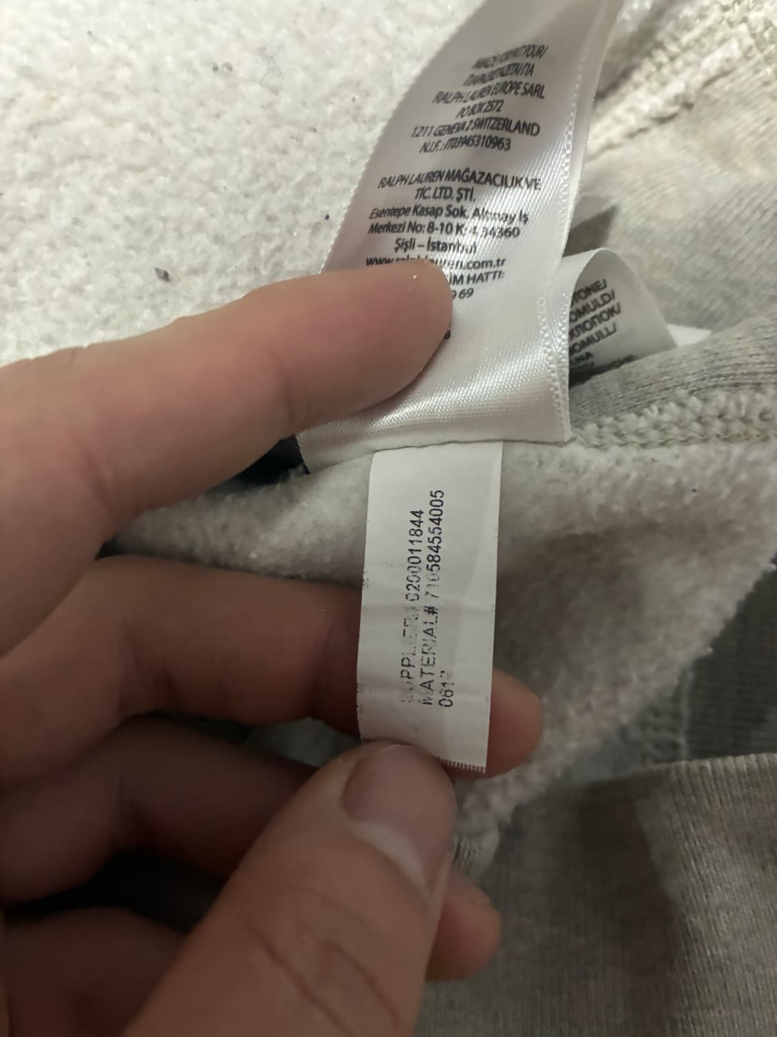 M) 폴로 랄프로렌 후드집업 오트밀 상품이미지6