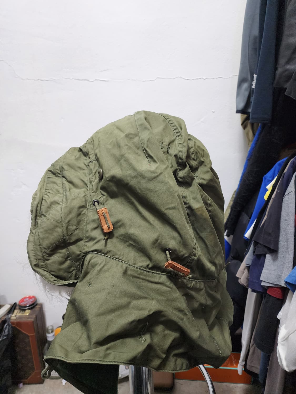 m65 밀리터리 피쉬테일 개파카 후드 상품이미지2