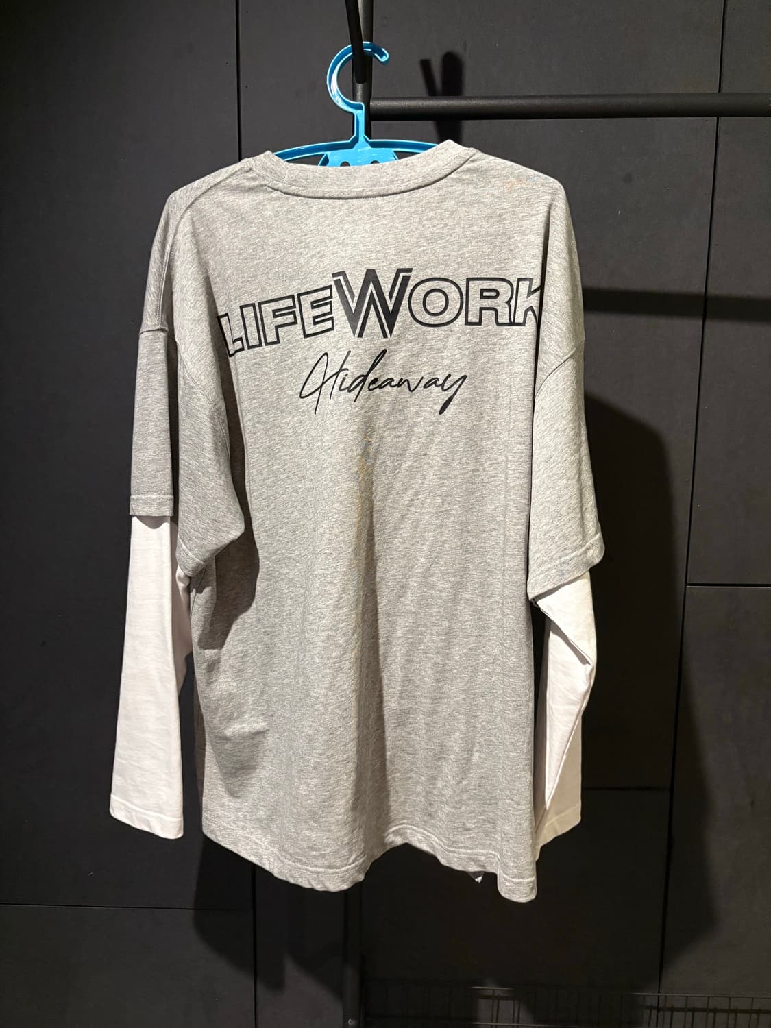 [중고/L/1~2회착용] 라이프워크 남성 긴팔티 상품이미지4