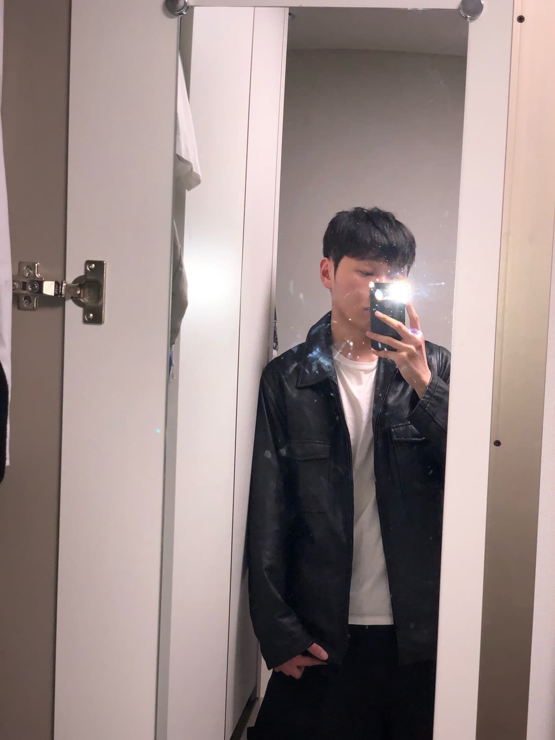 빈티지 양가죽 투웨이 자켓 상품이미지1