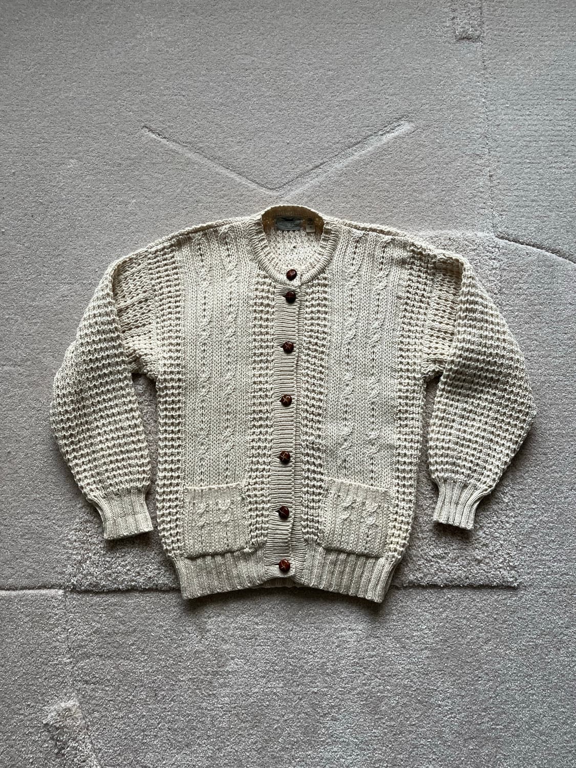 블레이니 울른 밀스 아일리시 케이블 니트 가디건 (103-105) 상품이미지2