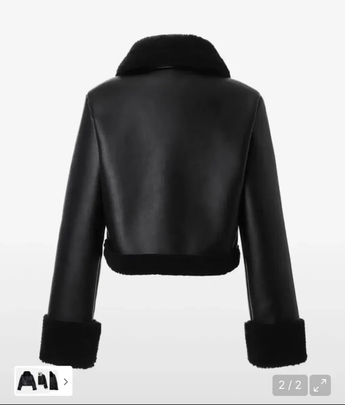 카키포인트 무스탕 상품이미지2