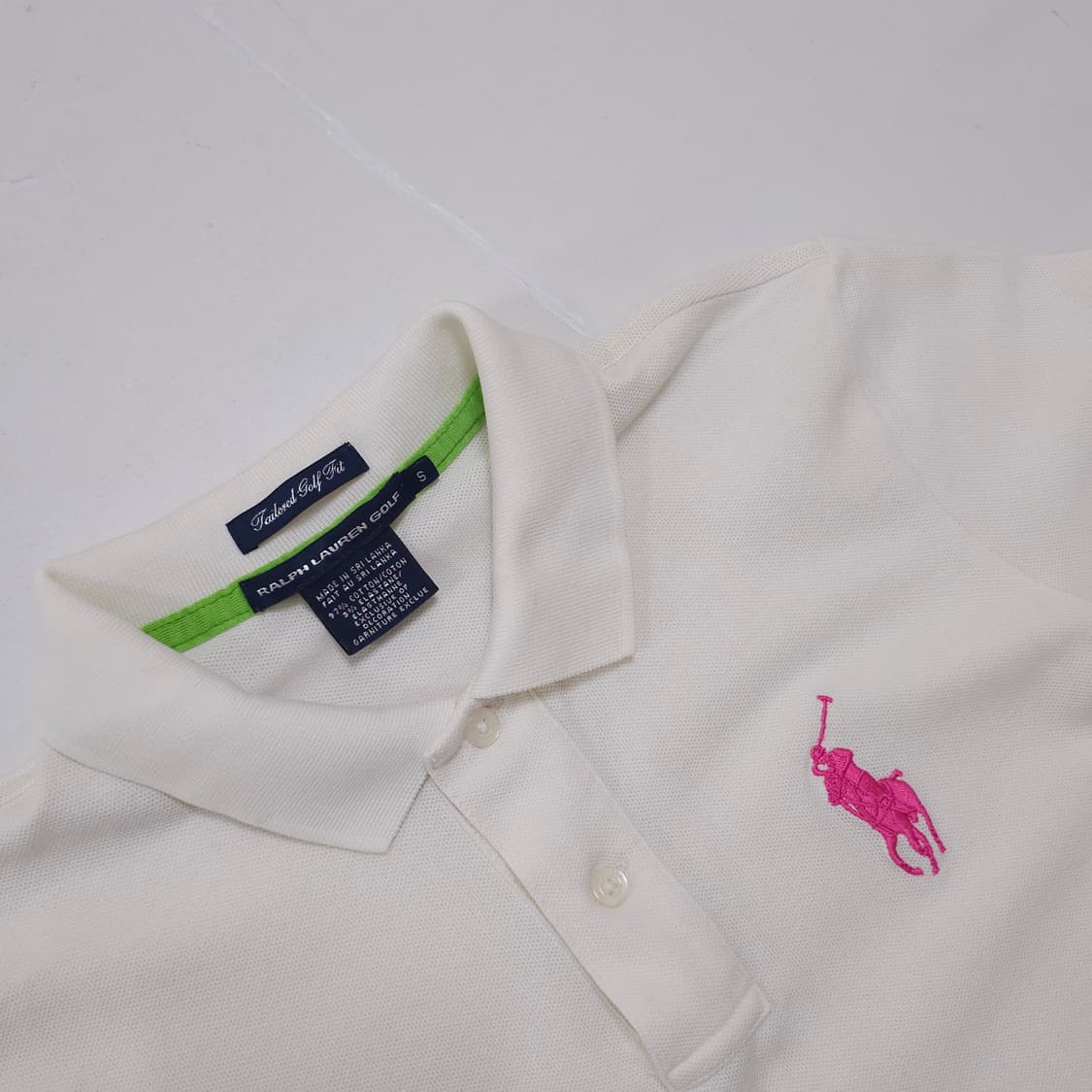 폴로 핑크 빅포니 반팔카라티 상품이미지2