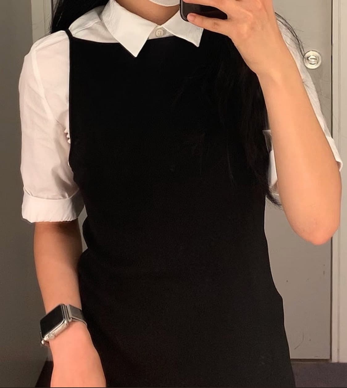 Cos 코스 백리스 니티드 슬립드레스 상품이미지6