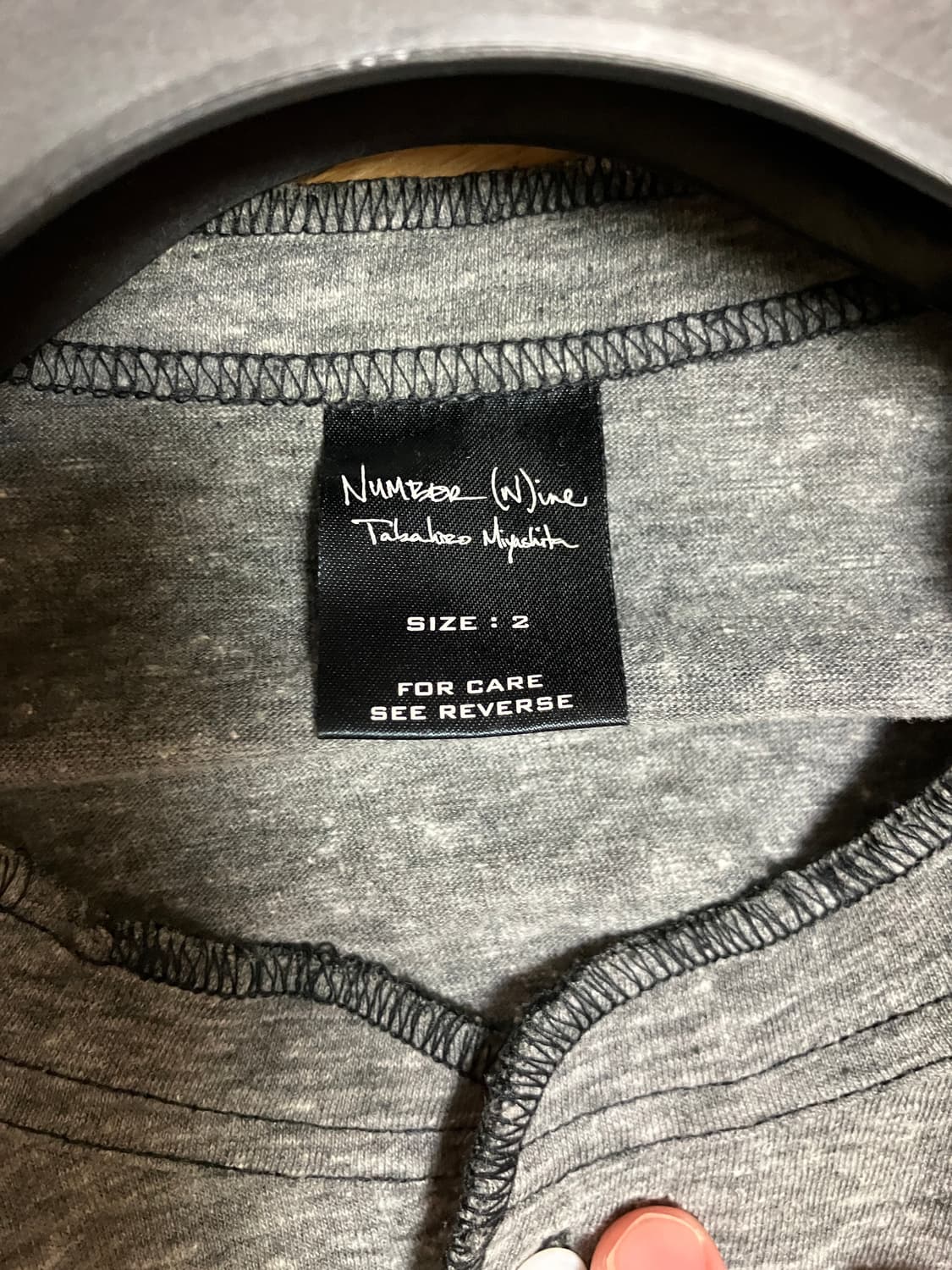 넘버나인 헨리넥 슬리브 상품이미지3