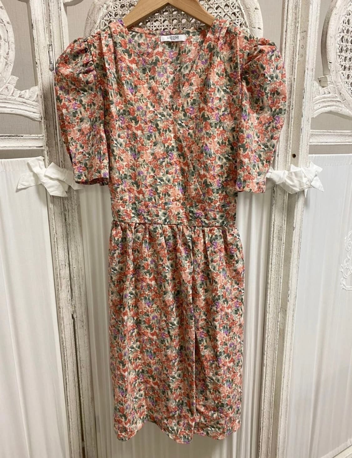 레코브 꽃 미니원피스 상품이미지2