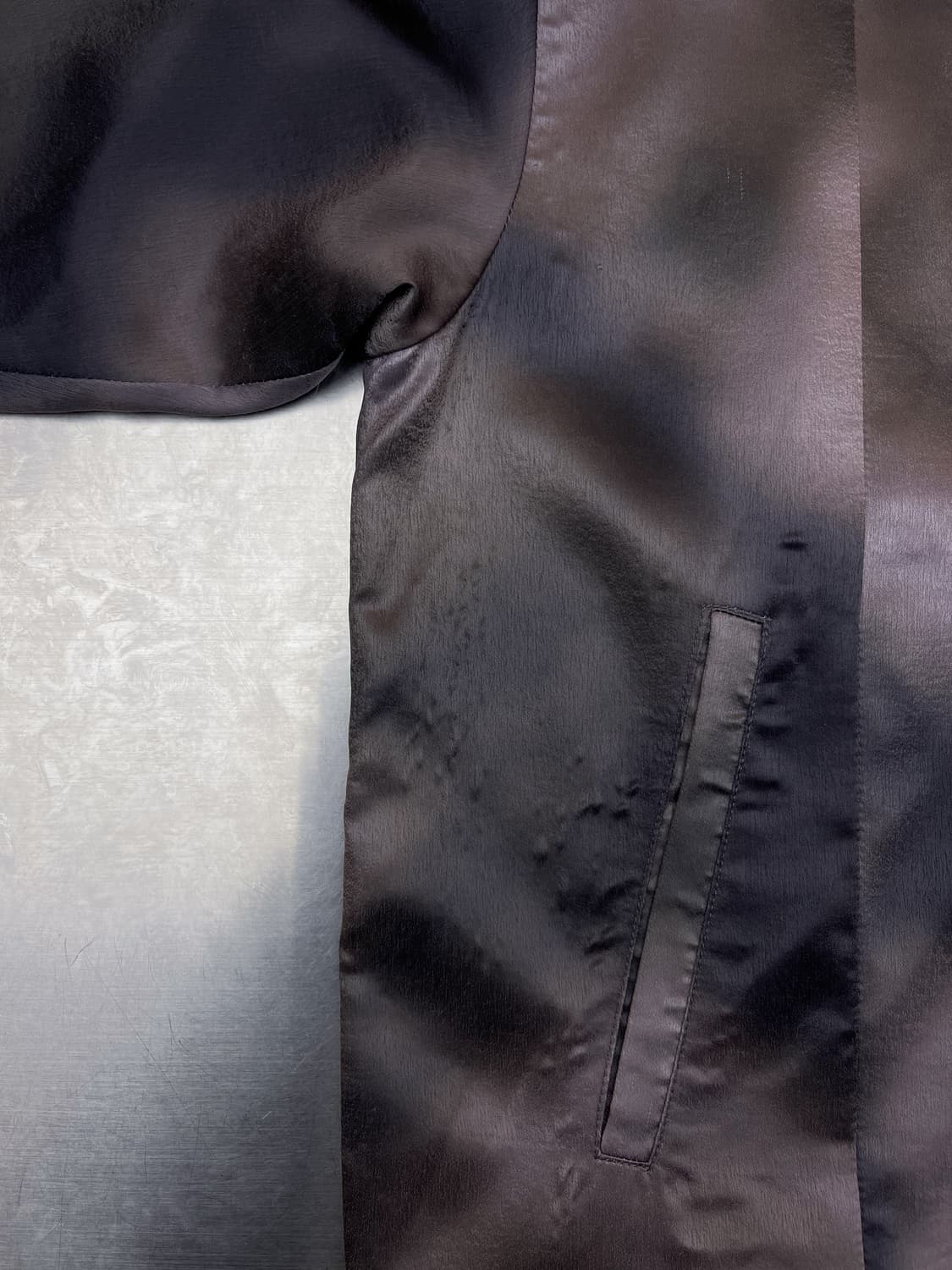 하레 그라디언트 새틴 집 자켓 상품이미지7