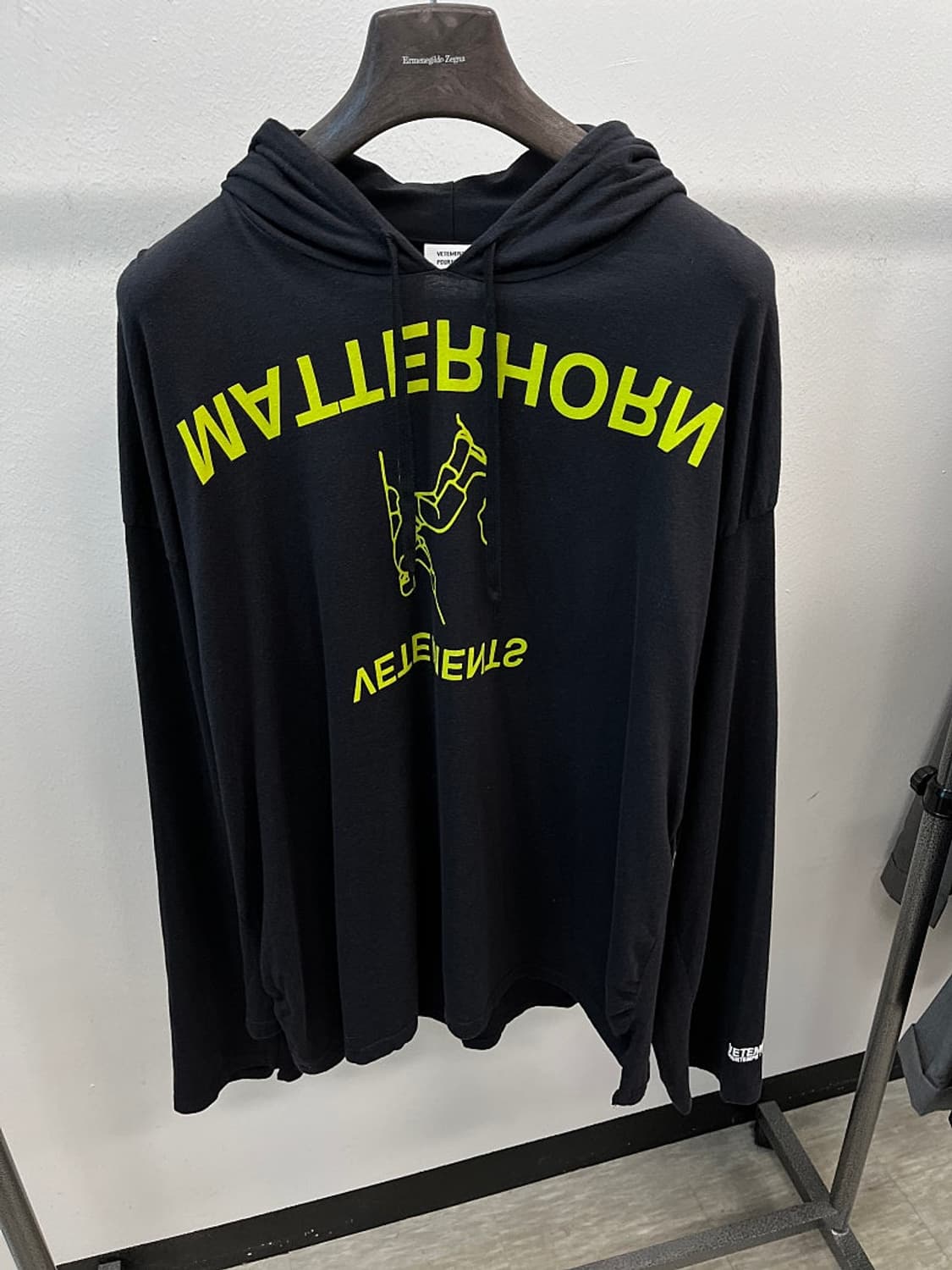 100) 베트멍 MATTERHORN 오버 후드티 상품이미지3