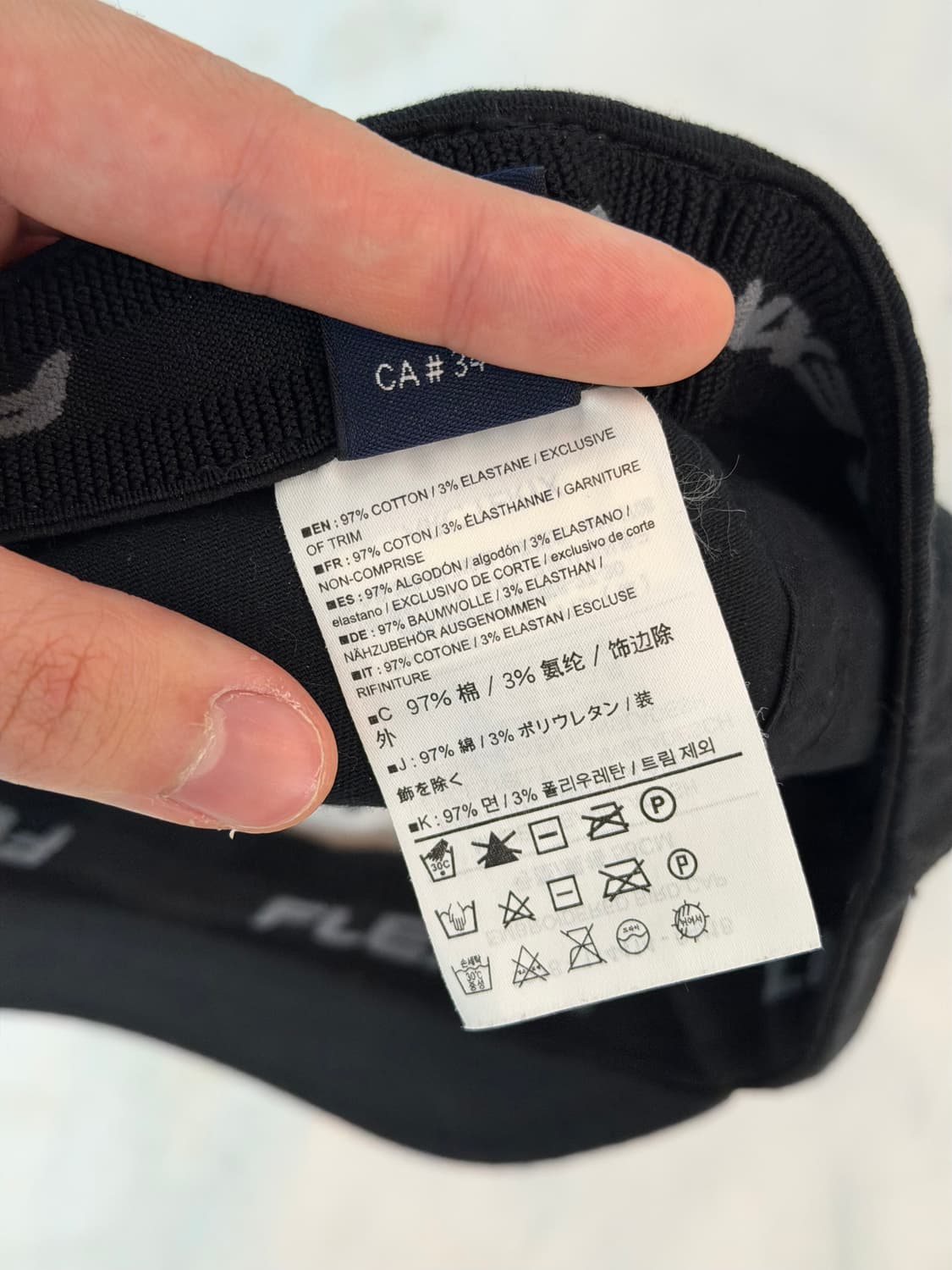 아크테릭스 시그니쳐 버드 로고 자수 볼캡 블랙 상품이미지4