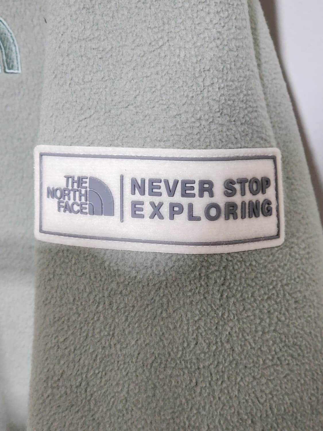 (M) 노스페이스 플리스 점퍼 옥색 후리스 자켓 상품이미지5