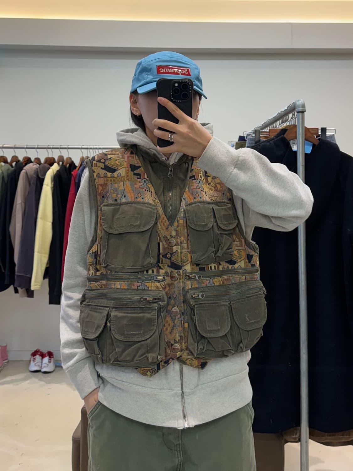 80s~90s 나이젤 카본 멀티포켓 태피스트리 베스트 상품이미지5