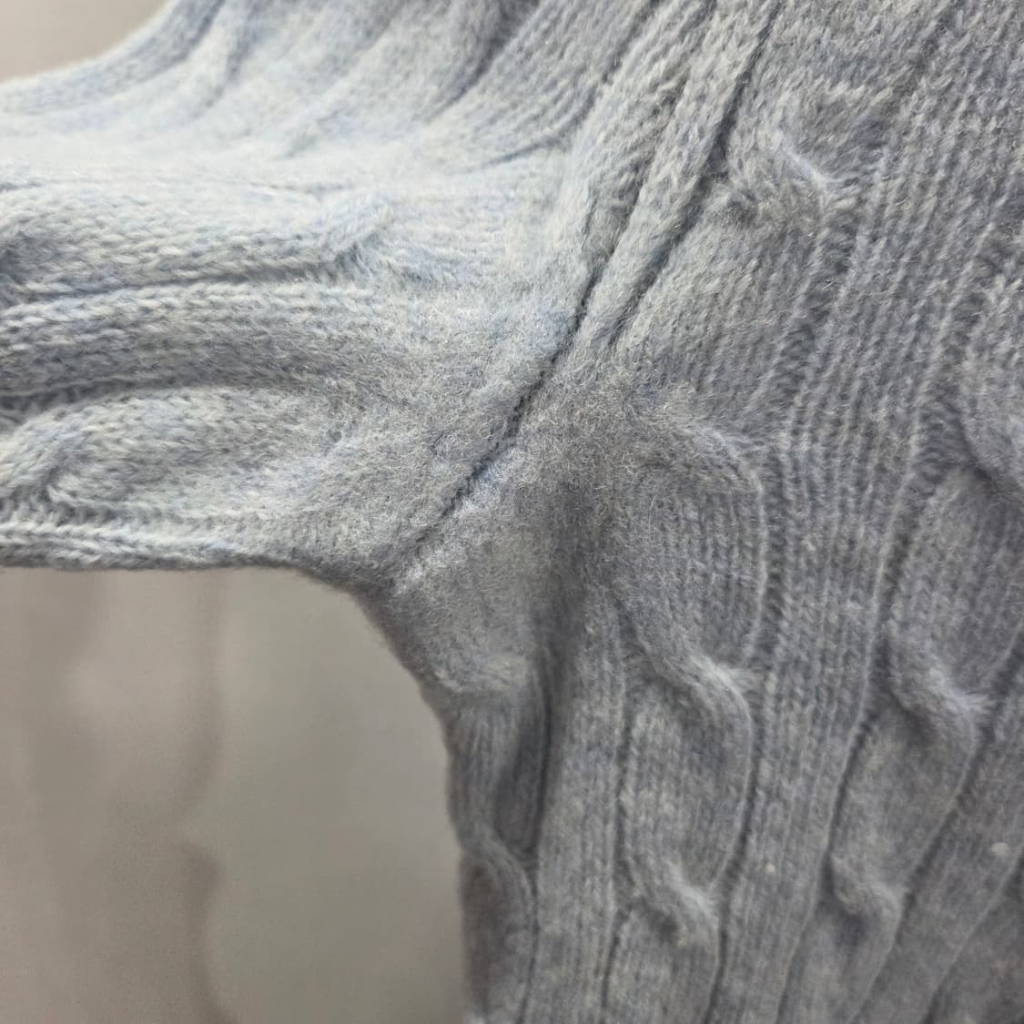 폴로랄프로렌 스포츠 우먼 램스울 케이블니트 S 상품이미지8