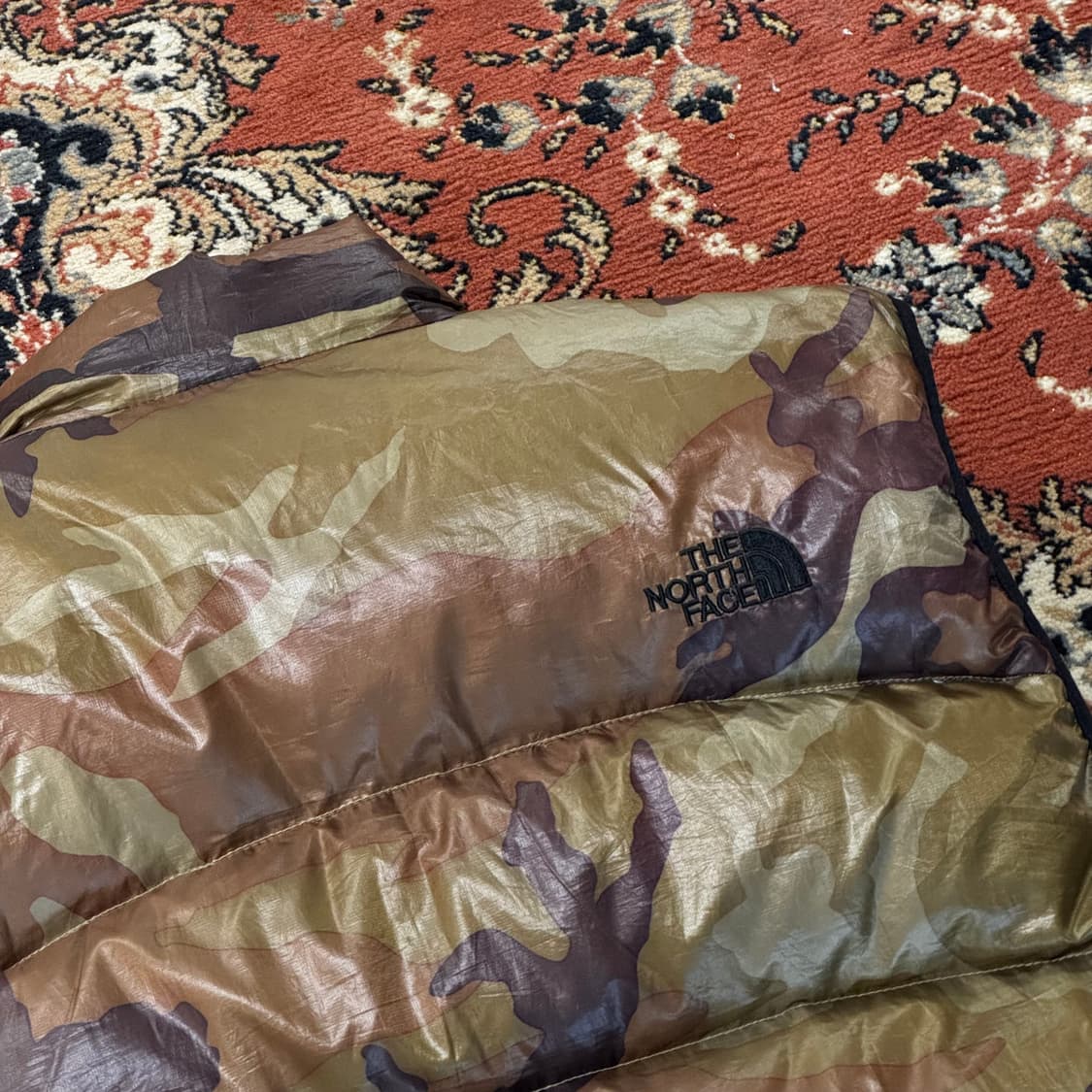 노스페이스 카모 패딩 베스트 (L-XL) 써밋 상품이미지6